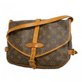 Louis Vuitton Shoulder Bag Monogram Saumur 30 Brown