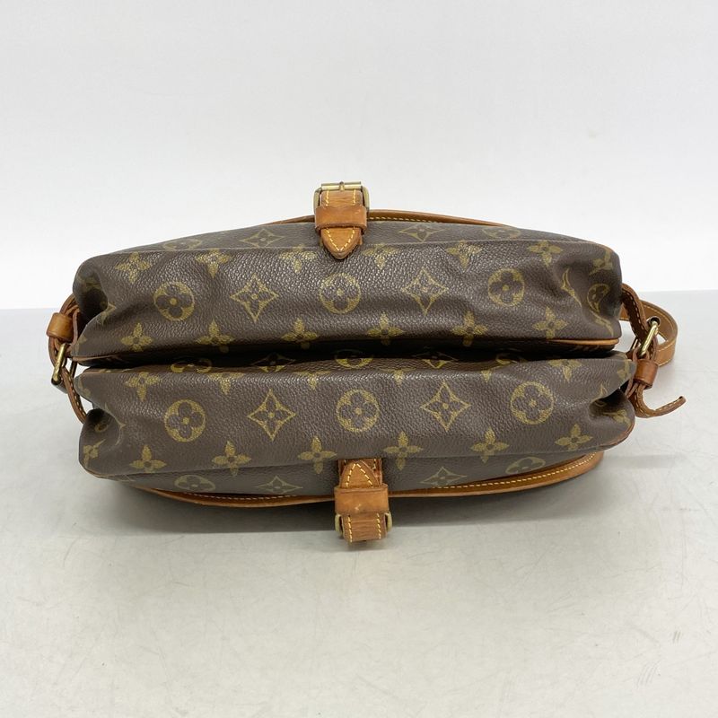 Louis Vuitton Shoulder Bag Monogram Saumur 30 Brown