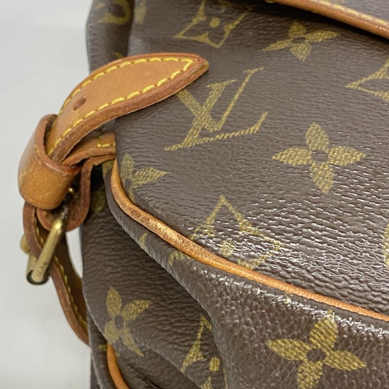 Louis Vuitton Shoulder Bag Monogram Saumur 30 Brown