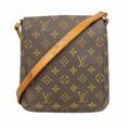 Louis Vuitton Shoulder Bag Monogram Musette Salsa Short Strap Brown