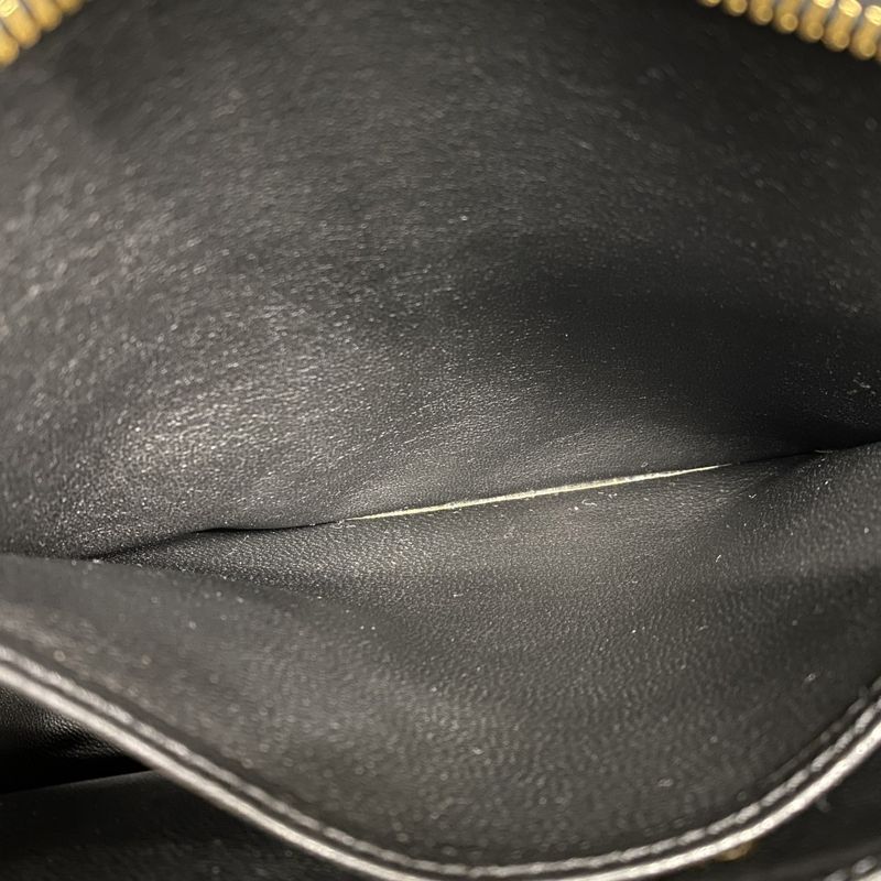 Chanel Tote Medallion Caviar Leather Black Gold