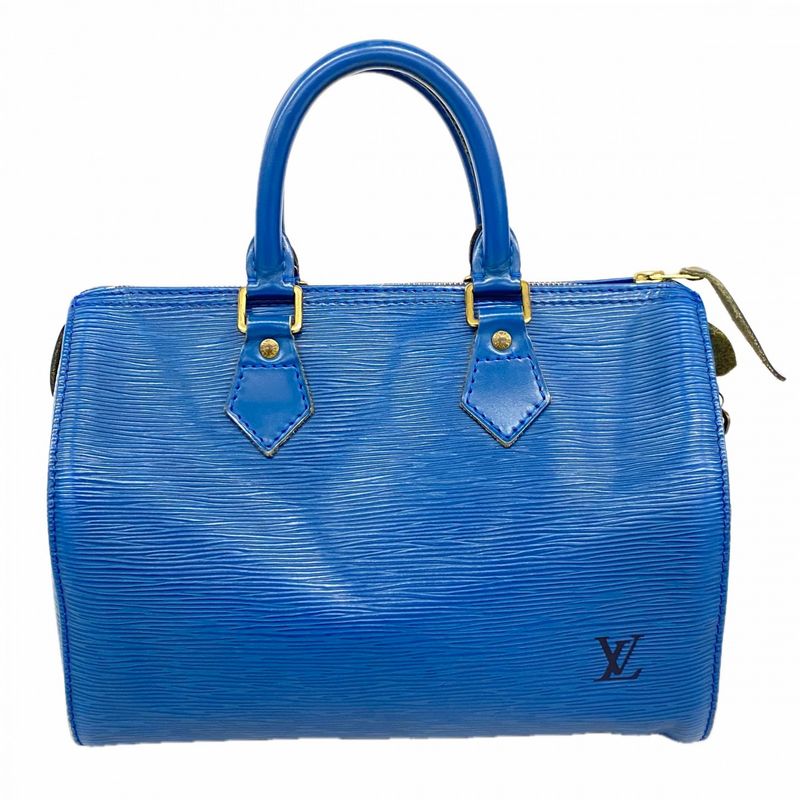 Louis Vuitton Handbag Epi Speedy 25 Toledo Blue