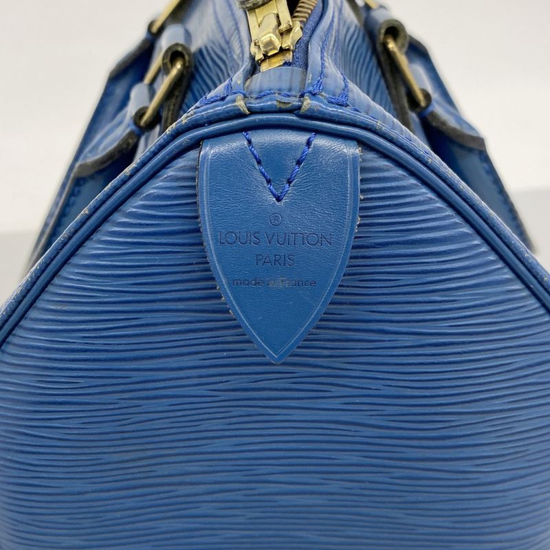 Louis Vuitton Handbag Epi Speedy 25 Toledo Blue