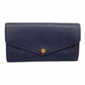 Louis Vuitton Wallet Monogram Empreinte Portefeuille Sarah Marine Nuit