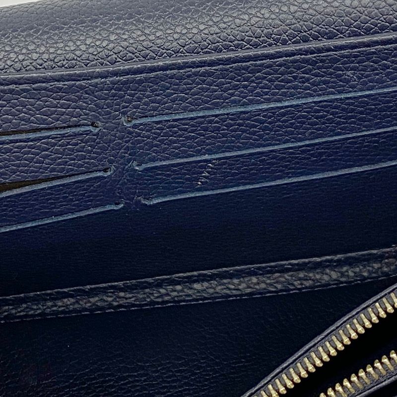 Louis Vuitton Wallet Monogram Empreinte Portefeuille Sarah Marine Nuit