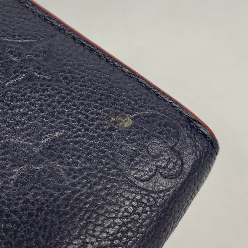 Louis Vuitton Wallet Monogram Empreinte Portefeuille Sarah Marine Nuit