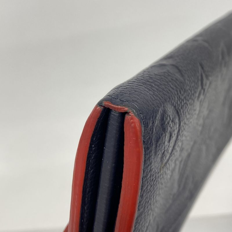 Louis Vuitton Wallet Monogram Empreinte Portefeuille Sarah Marine Nuit