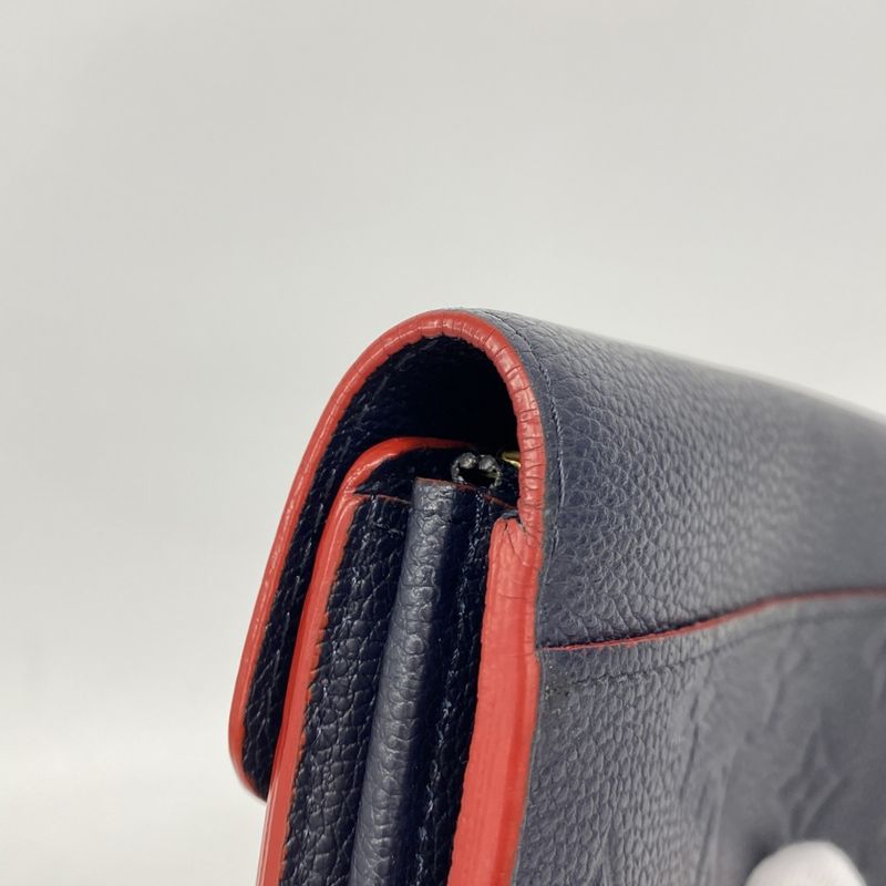 Louis Vuitton Wallet Monogram Empreinte Portefeuille Sarah Marine Nuit