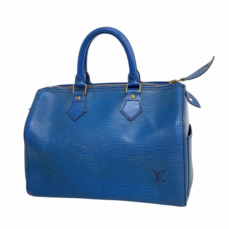 Louis Vuitton Handbag Epi Speedy 25 Toledo Blue
