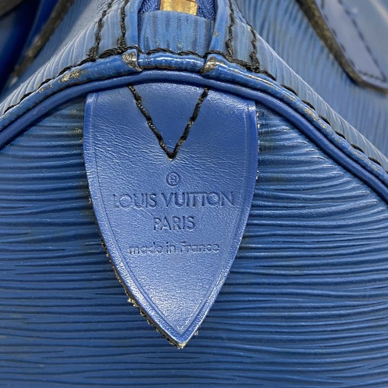 Louis Vuitton Handbag Epi Speedy 25 Toledo Blue