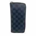 Louis Vuitton Wallet Damier Cobalt Zippy Vertical Black