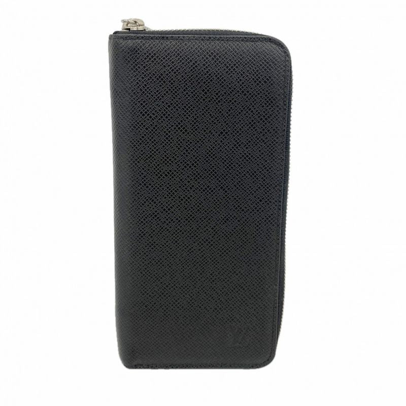 Louis Vuitton Wallet Taiga Zippy Vertical Noir Black