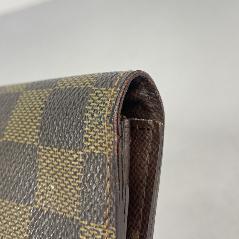 Louis Vuitton Wallet Damier Portefeuille Brother Ebene Evene