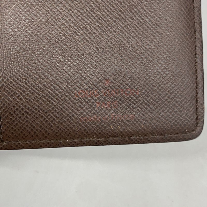 Louis Vuitton Wallet Damier Portefeuille Brother Ebene Evene