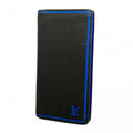 Louis Vuitton Wallet Taiga Portefeuille Brother Black Blue