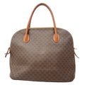 Celine Handbag Macadam Brown Gold