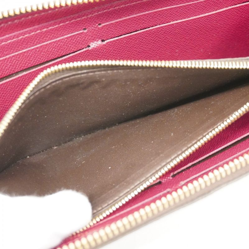 Louis Vuitton Wallet Monogram Portefeuille Clemence Fuchsia Pink