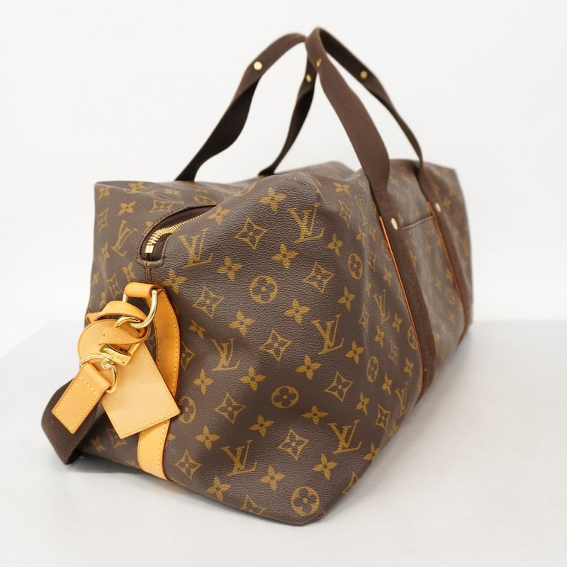 Louis Vuitton Boston Bag Monogram Weekender GM Brown