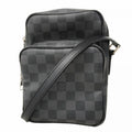 Louis Vuitton Shoulder Bag Damier Graphite Rem Black