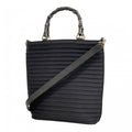 Gucci Handbag Nylon Black Silver 2-Way Bag