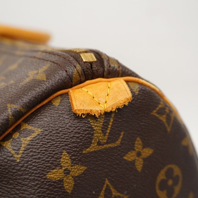 Louis Vuitton Boston Bag Monogram Keepall 55 Brown