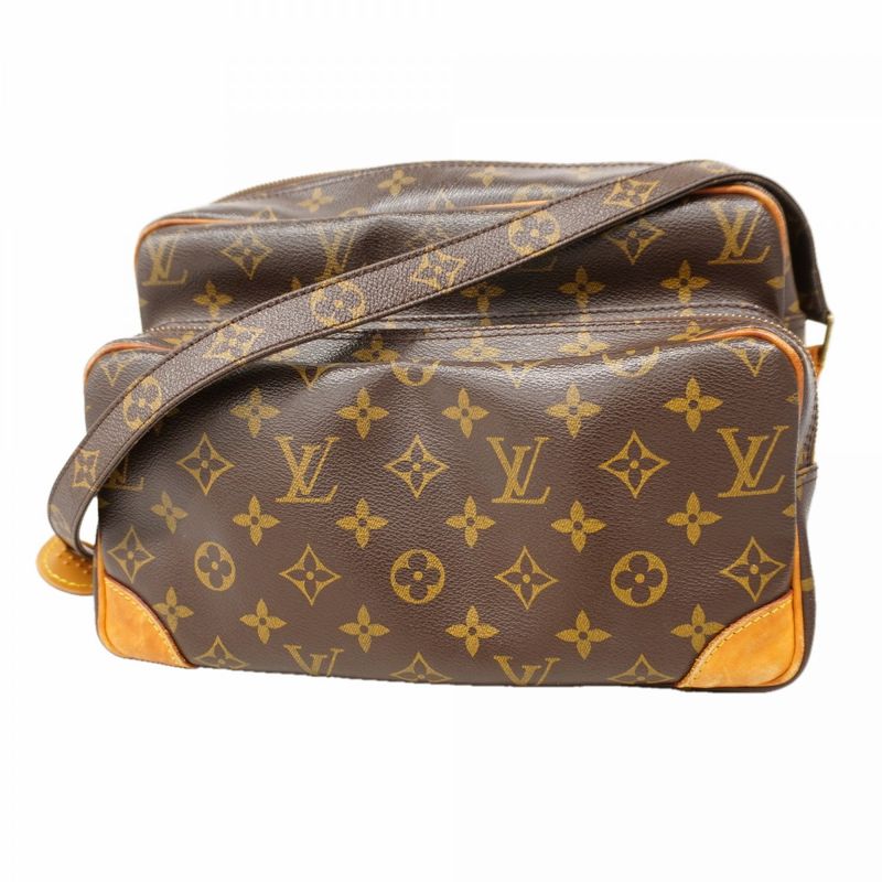 Louis Vuitton Shoulder Bag Monogram Nile Brown
