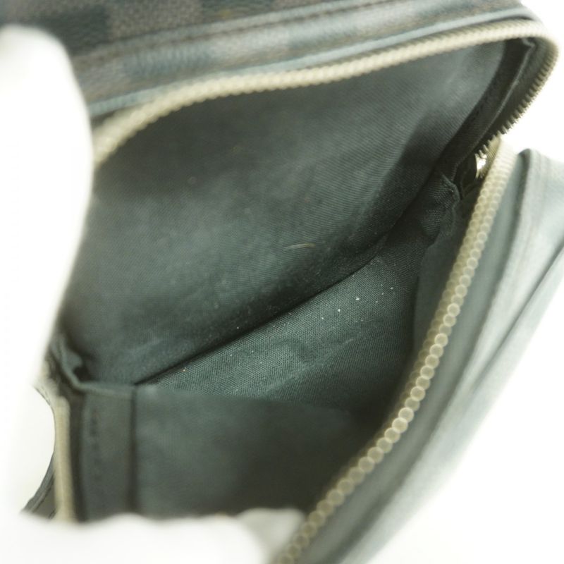Louis Vuitton Shoulder Bag Damier Graphite Rem Black Gray