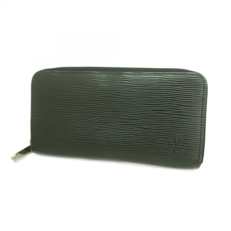 Louis Vuitton Wallet Epi Zippy Noir Black