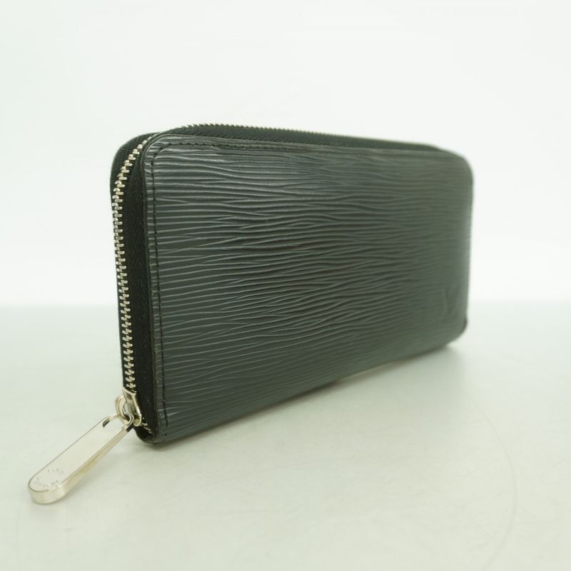 Louis Vuitton Wallet Epi Zippy Noir Black