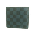 Louis Vuitton Wallet Damier Cobalt Portefeuille Marco Navy Black Navy