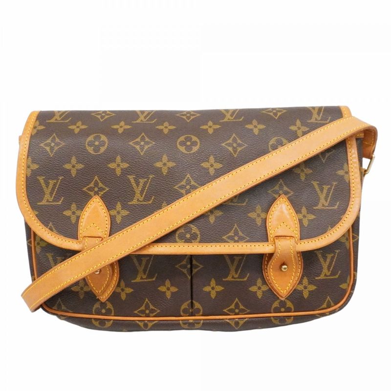 Louis Vuitton Shoulder Bag Monogram Givesiere MM Brown