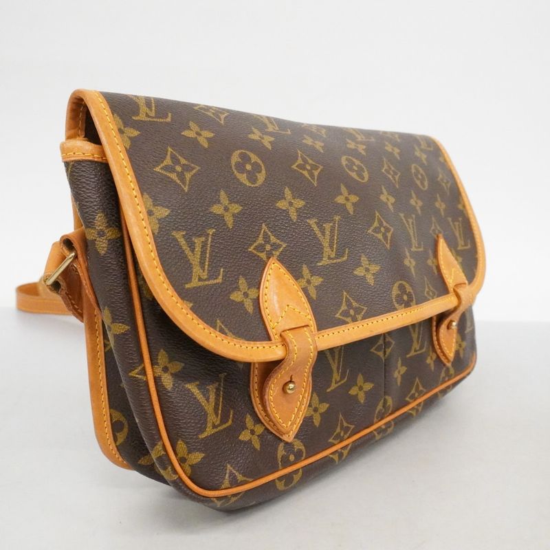 Louis Vuitton Shoulder Bag Monogram Givesiere MM Brown