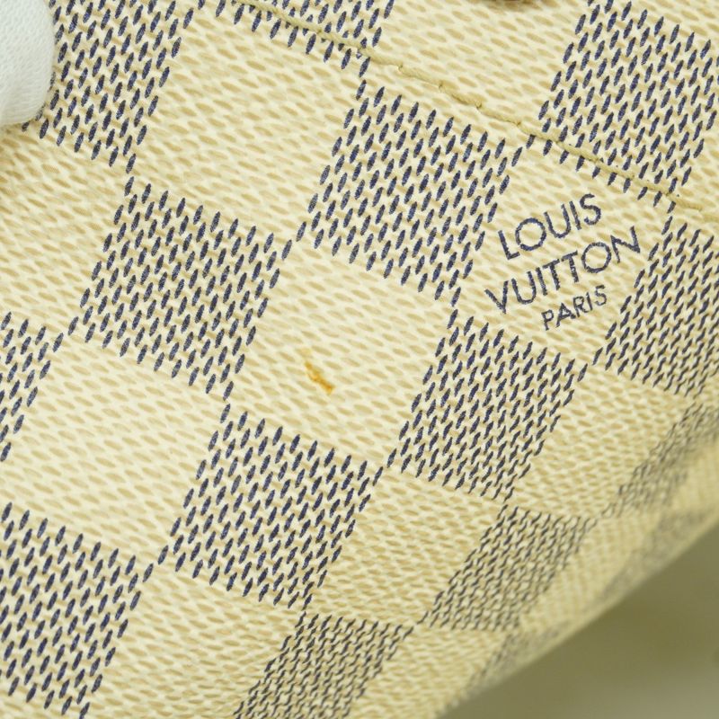 Louis Vuitton Tote Damier Azur Cover MM White