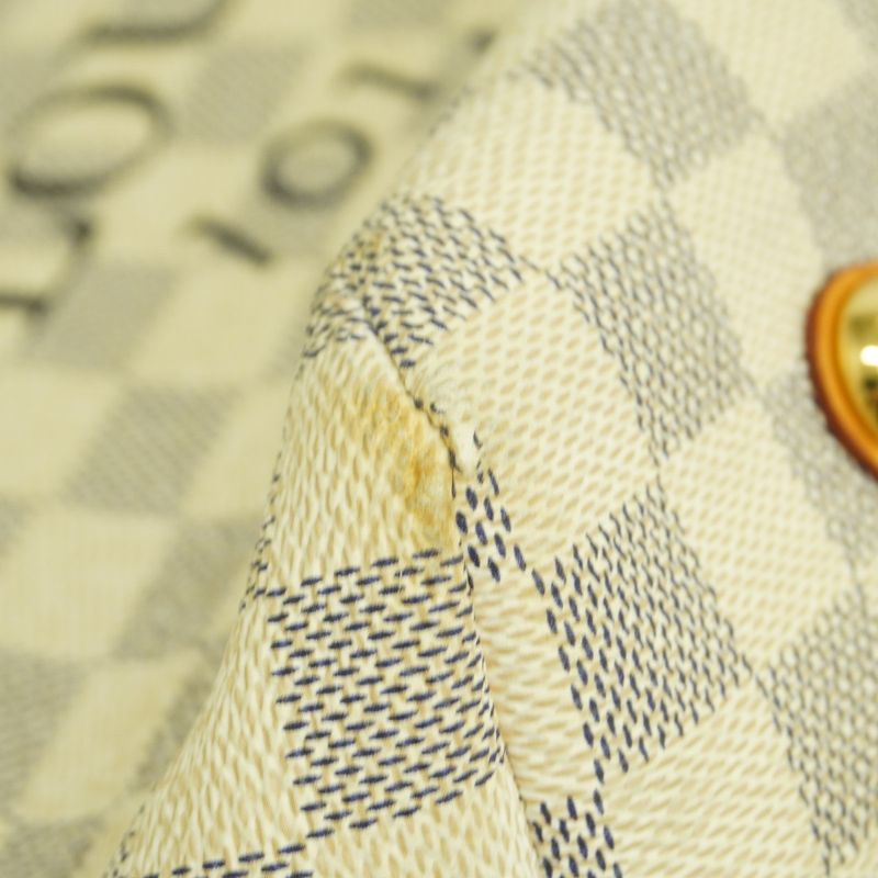 Louis Vuitton Tote Damier Azur Cover MM White