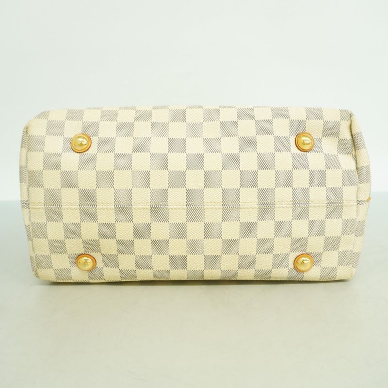 Louis Vuitton Tote Damier Azur Cover MM White