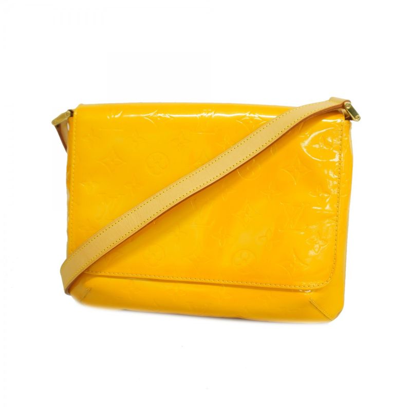 Louis Vuitton Shoulder Bag Vernis Thompson Street Jaune