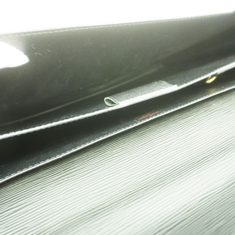 Louis Vuitton Briefcase Epi Serviette Conseil Noir Black