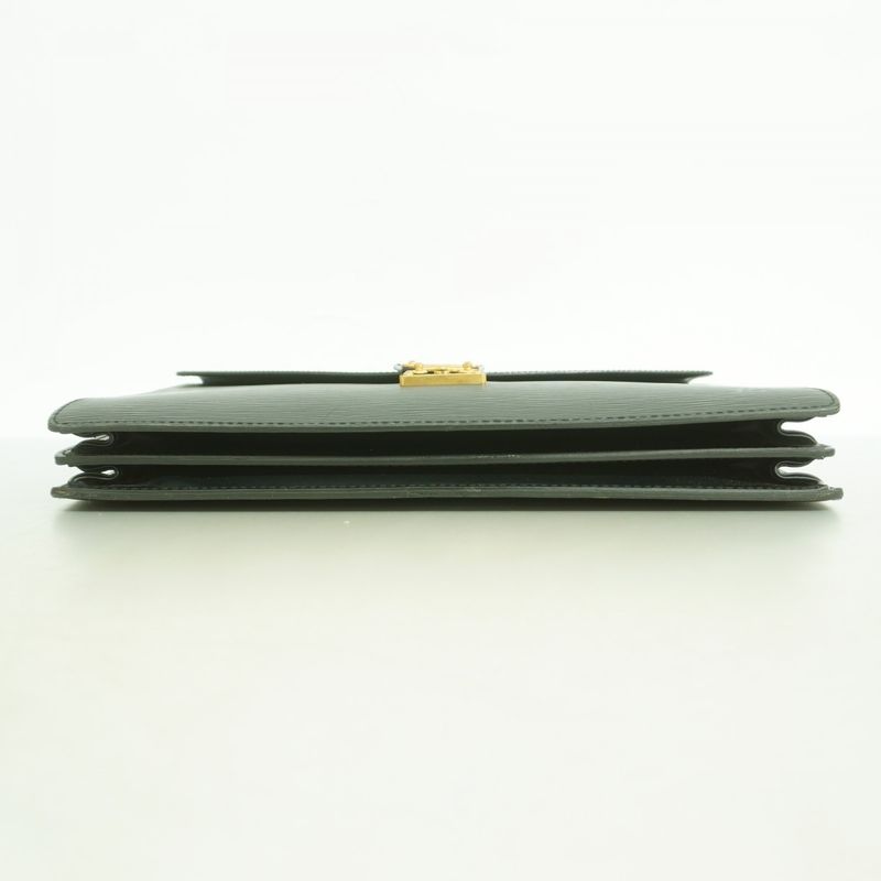 Louis Vuitton Briefcase Epi Serviette Conseil Noir Black