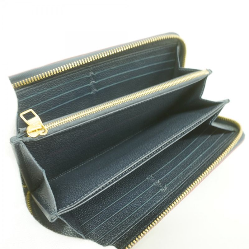 Louis Vuitton Wallet Monogram Empreinte Zippy Marie Nuit Marine Nuit