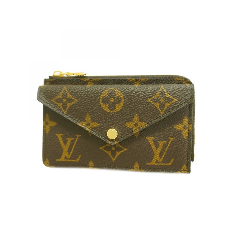 Louis Vuitton Coin Case Monogram Porto Caltrect Verso Brown