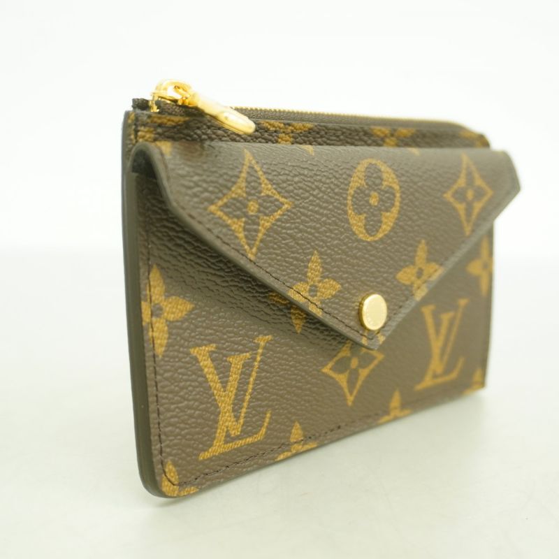 Louis Vuitton Coin Case Monogram Porto Caltrect Verso Brown