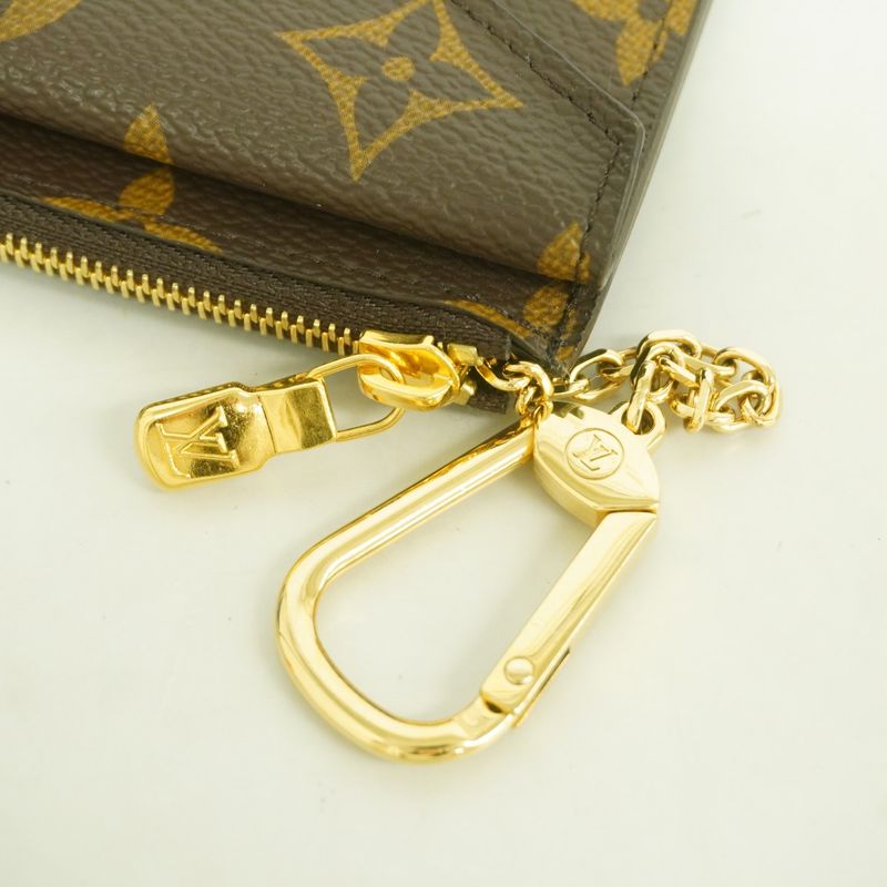 Louis Vuitton Coin Case Monogram Porto Caltrect Verso Brown