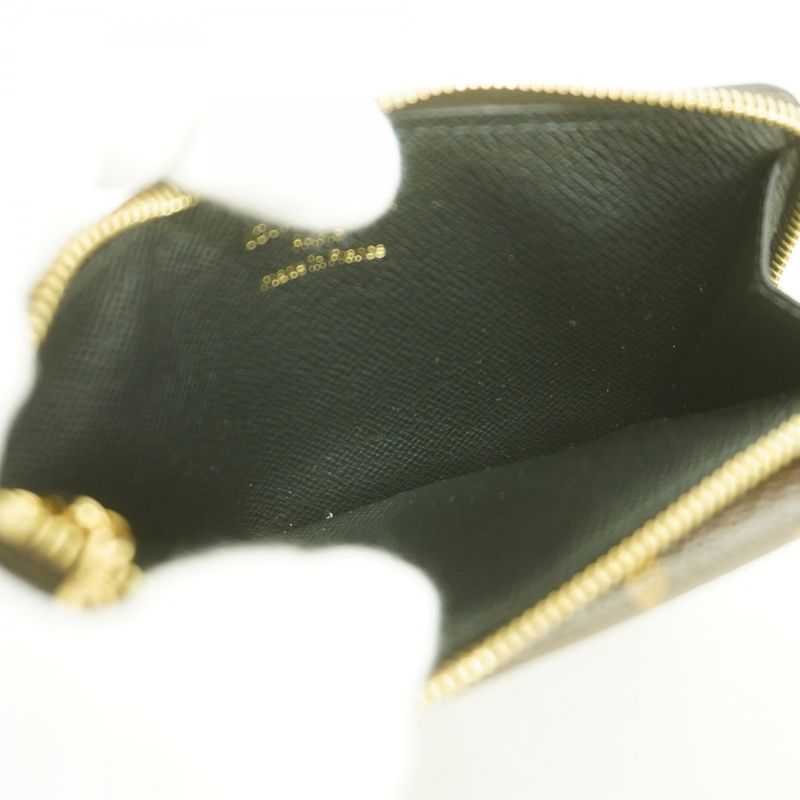 Louis Vuitton Coin Case Monogram Porto Caltrect Verso Brown