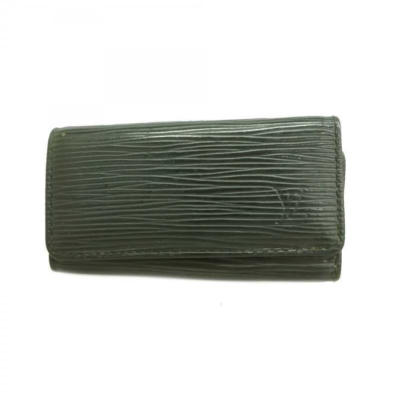 Louis Vuitton Key Case Epi Multicles 4 Noir Black Key Holder