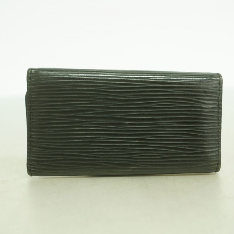 Louis Vuitton Key Case Epi Multicles 4 Noir Black Key Holder
