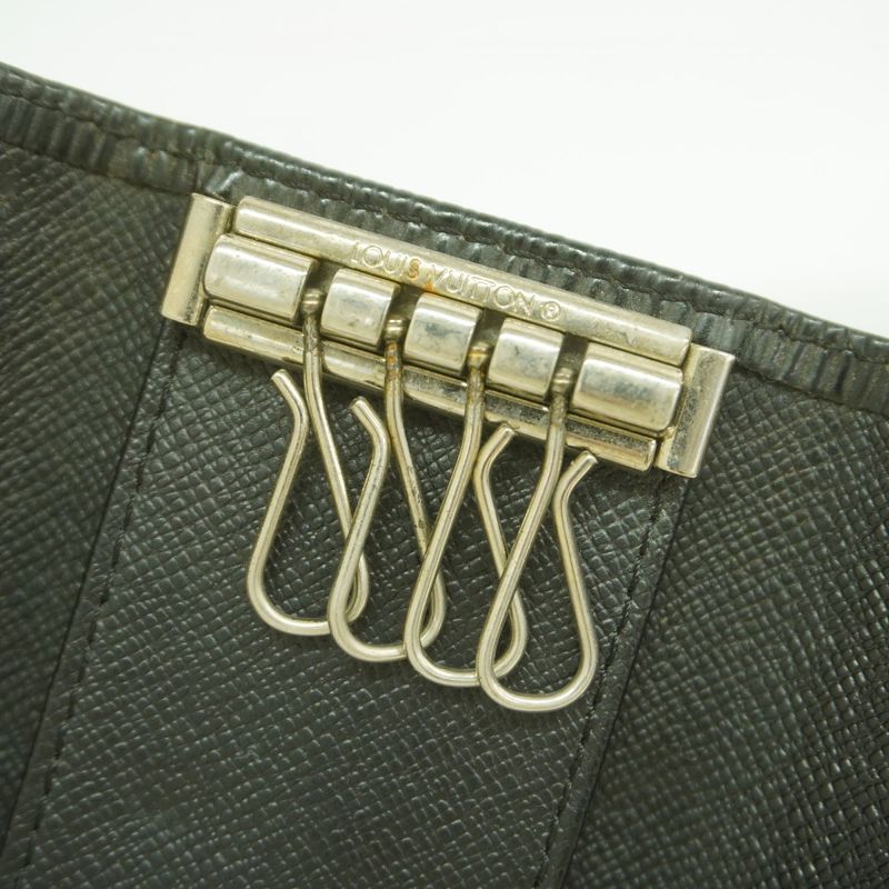 Louis Vuitton Key Case Epi Multicles 4 Noir Black Key Holder