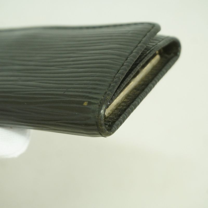 Louis Vuitton Key Case Epi Multicles 4 Noir Black Key Holder