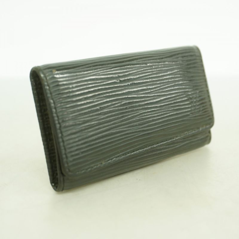 Louis Vuitton Key Case Epi Multicles 4 Noir Black Key Holder
