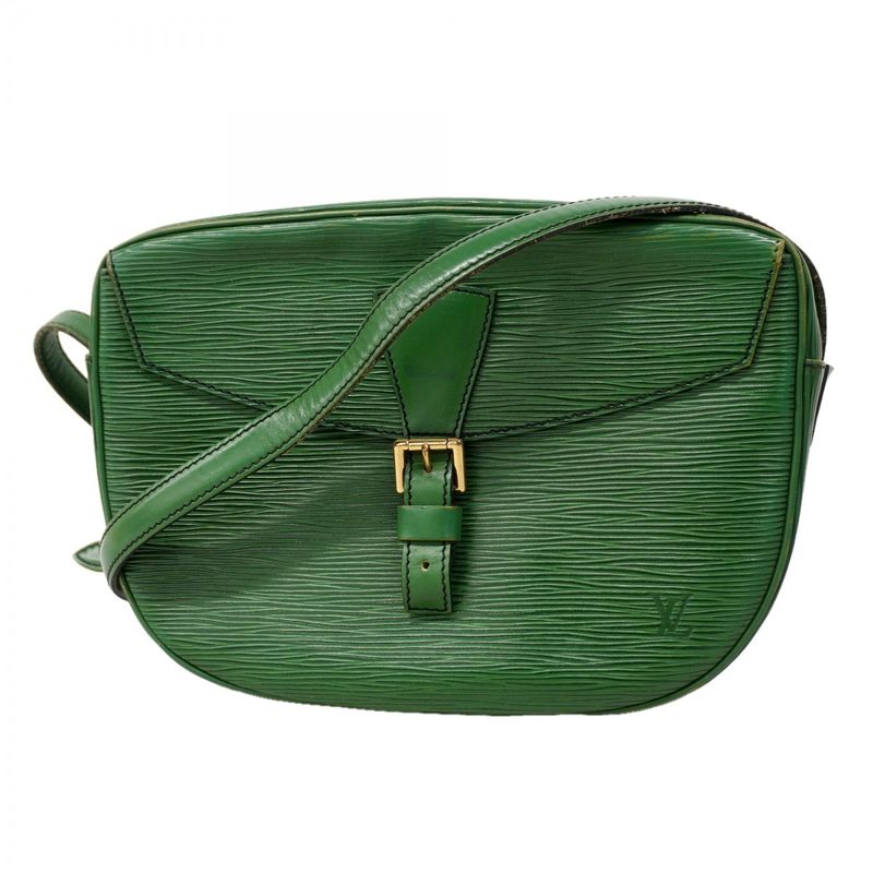 Louis Vuitton Shoulder Bag Epi Genefille Borneo Green