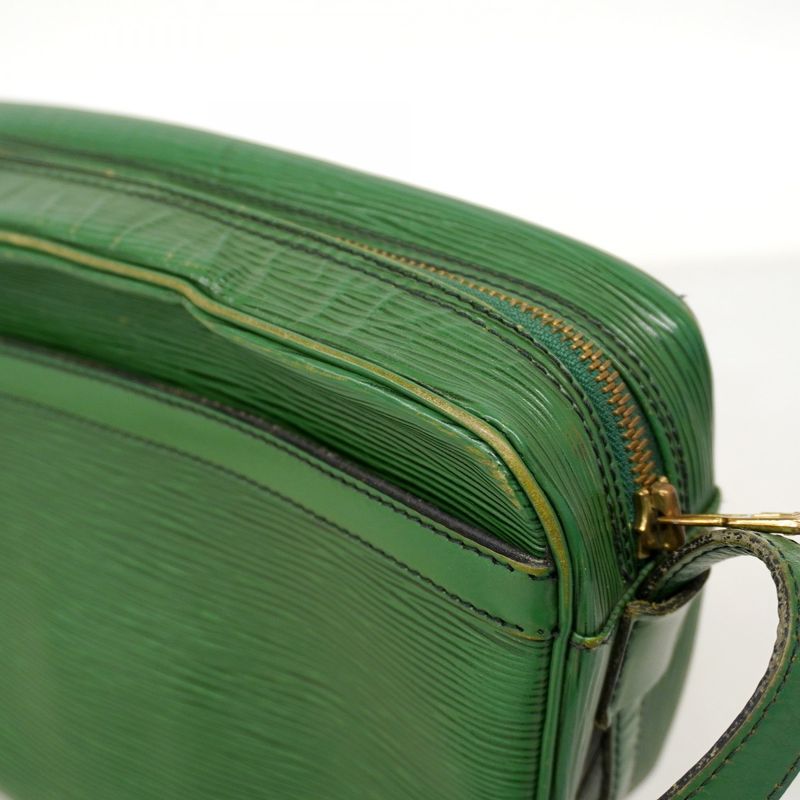 Louis Vuitton Shoulder Bag Epi Genefille Borneo Green